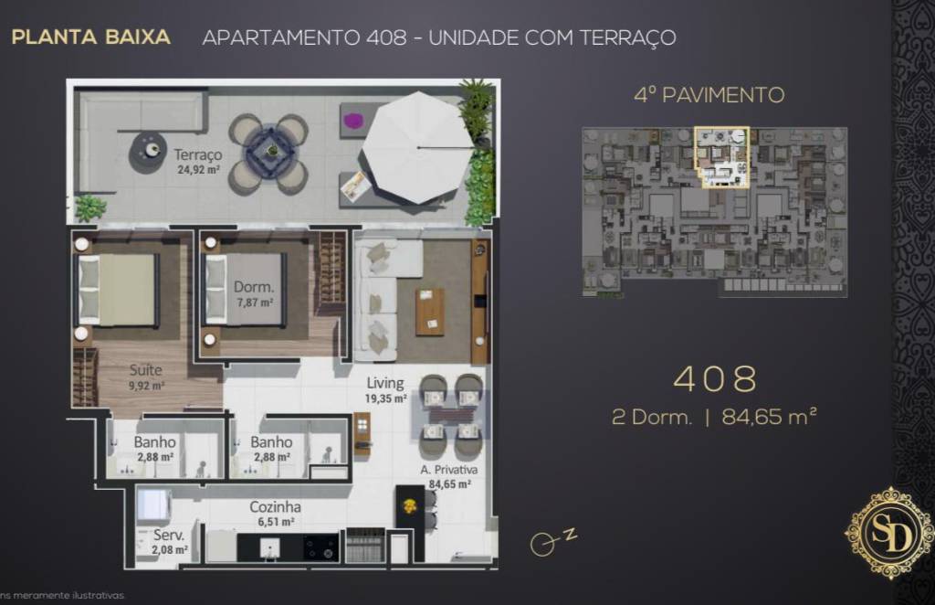 Apartamento 2 dormitórios para venda, Zona Nova em Capão da Canoa | Ref.: 12603